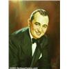 Image 1 : Albert Fisher - Original Painting. Portrait of Big Bandleader,  Freddie Martin...