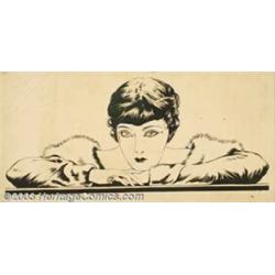 Cardwell S. Higgins (1902-1983) Original Movie Advertising Art (c.1925)....