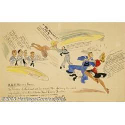 Cardwell S. Higgins (1902-1983) Original Illustration (1942)....