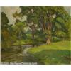 Image 1 : John Newton Howitt (1885-1958) Original Painting (c. 1920s)....