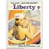 Image 2 : Robert C. Kauffmann - Original Magazine Cover Art (1937).  Liberty July 24, 1937. Oil on...