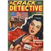 Image 2 : Leo Morey - Attributed - Original Pulp Cover Painting (1943).  Crack Detective...