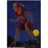Image 1 : Zoe Mozert (1907-1993) Original Pin-up Art (c.1940). Published as a mutoscope card. Caption: "...