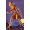Image 2 : Zoe Mozert (1907-1993) Original Pin-up Art (c.1940). Published as a mutoscope card. Caption: "...