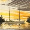 Image 1 : Norgren - Original Magazine Cover Art (c.1940).  Motor Boating...