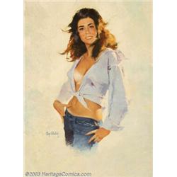 Mayo Olmstead - Original Pin-up Art (1975).  Hi There!,...