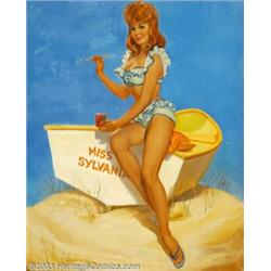 Mayo Olmstead - Attributed - Original Pin-up Art (c.1960)....