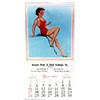Image 2 : Walt Otto (1895-1963) Original Pin-up / Glamour Art (1962). Calendar print, with the caption:...