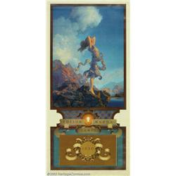 Maxfield Parrish (1870-1966) Vintage Print (1930).  Ecstasy...