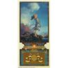 Image 1 : Maxfield Parrish (1870-1966) Vintage Print (1930).  Ecstasy...