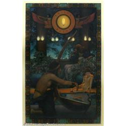 Maxfield Parrish (1870-1966) Vintage Print (1922).  Egypt...