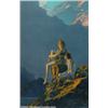 Image 1 : Maxfield Parrish (1870-1966) Vintage Print (1928).  Contentment...