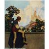 Image 1 : Maxfield Parrish (1870-1966) Vintage Print (1925).  The Page, for  The Knave of Hearts...