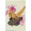 Image 1 : Bill Randall - Original Pin-up Art (1953). Appeared as "April" in the 1953  Bill Randall's D...