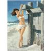 Image 1 : Arthur Sarnoff (1912-2000) Original Pin-up / Glamour Art (c.1960)....