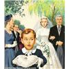 Arthur Sarnoff (1912-2000) Original Magazine Cover Art.  American Weekly...