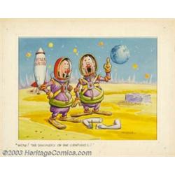 Scronch - Original Calendar Art (c.1960)....