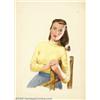 Lou Shabner - Original Pin-up / Glamour Art (c.1950)....