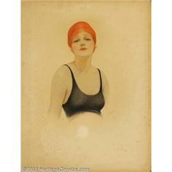 Charles Gates Sheldon (1889-1960) Original Magazine Cover Art (1925-1935). Movie starlet, prob...