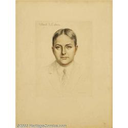 Charles Gates Sheldon (1889-1960) Original Illustration (1925-1935). Alfred A. Cohen, probably...