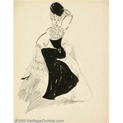 Charles Gates Sheldon (1889-1960) Original Illustration (c.1900)....