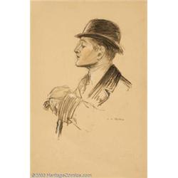 Charles Gates Sheldon (1889-1960) Original Illustration (c.1915-1920)....