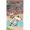 Ed Tadiello - Original Paperback Cover Art (1989).  Ballantine #35905-4 - Rookies #4 Big-Lea...