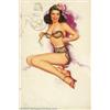 Image 1 : T. N. Thompson - Original Pin-up Art (1954). Appeared as "July" in the 1954 calendar of the <I...