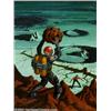 Image 1 : Edward Valigursky - Original Paperback Cover Art (1953).  Ace #D-103 - Solar Lottery...