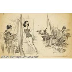 Raeburn Van Buren (1891-1987) Original Illustration (1936)....