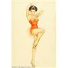 Image 1 : Alberto Vargas (1896-1982) Original Pin-up Art (c.1956)....