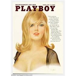 Alberto Vargas (1896-1982) Original Preliminary Illustration (c.1965). Fully finished final st...