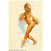 Image 1 : Ted Withers - Original Pin-up Art (1959). Appeared as "May / Peru" in the 1959 calendar of the...