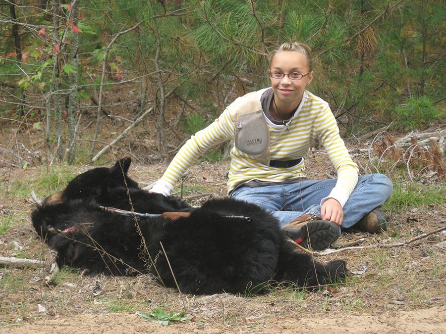 BLACK BEAR HUNT FOR ONE HUNTER & OBSERVER IN MICHIGAN