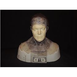 DEAD SNOW 2 RED VS DEAD SCREEN USED DEREK MEARS [JASON VOORHEES] FULL HEAD APPLIANCE ON LIFE BUST