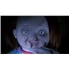 Image 4 : CURSE OF CHUCKY SCREEN USED & MATCHED GOOD GUY HEAD FROM THE ATTIC SCENE REVEALING THE SCARS