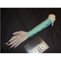 HELLBOY THE GOLDEN ARMY ABE SAPIEN SILICONE ARMATURED ARM FOR UNDER WATER SHOTS