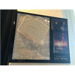 KNOWING CALEB PROPHECY PENCIL WRITTEN CODE LETTER AND ENVELOPE