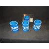Image 1 : SOUTH PARK BIGGER LONGER & UNCUT LOT OF 4 PROMO BEER SODA HOLDERS