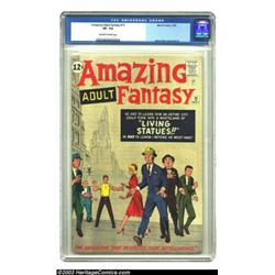 Amazing Adult Fantasy #12 (Marvel, 1962) CGC VF- 7.5 Off-white to white pages....