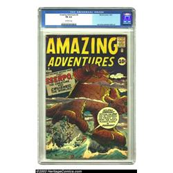 Amazing Adventures #6 (Marvel, 1961) CGC FN 6.0 Off-white pages. This is the last issue of the ti...
