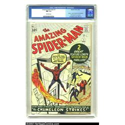Amazing Spider-Man #1 (Marvel, 1963) CGC NM- 9.2 Off-white pages....