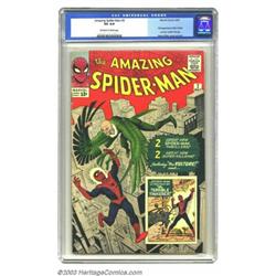 Amazing Spider-Man #2 (Marvel, 1963) CGC VG 4.0 Off-white to white pages. One of Spidey's most vi...