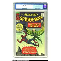 Amazing Spider-Man #7 (Marvel, 1963) CGC VF+ 8.5 Off-white to white pages. The Vulture returns in...