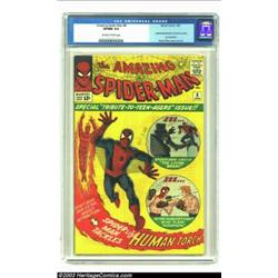 Amazing Spider-Man #8 (Marvel, 1964) CGC VF/NM 9.0 Off-white to white pages....