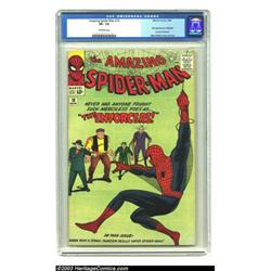 Amazing Spider-Man #10 (Marvel, 1964) CGC VF- 7.5 Off-white pages. The Big Man and the Enforcers...
