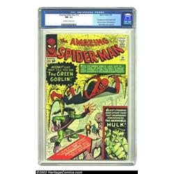 Amazing Spider-Man #14 (Marvel, 1964) CGC NM- 9.2 Off-white to white pages. This Silver Age class...