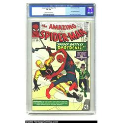 Amazing Spider-Man #16 (Marvel, 1964) CGC VF- 7.5 Cream to off-white pages. While still in his ol...