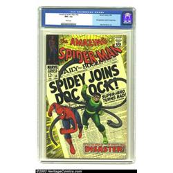 Amazing Spider-Man #56 (Marvel, 1968) CGC NM+ 9.6 White pages....