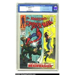 Amazing Spider-Man #59 (Marvel, 1968) CGC NM 9.4 Off-white pages....